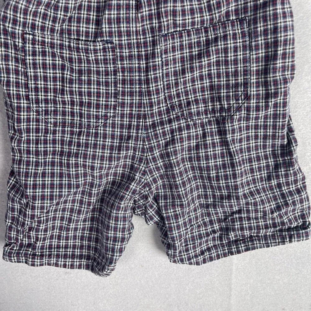 Osh‎ Kosh B'Gosh Overall One Piece Infant Sz 24 Months Plaid